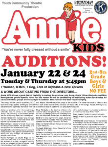 "Annie" auditions