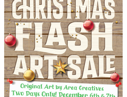 Christmas Flash Art Sale featuring Local Artists in the Merkle Gallery • Dec 6-7