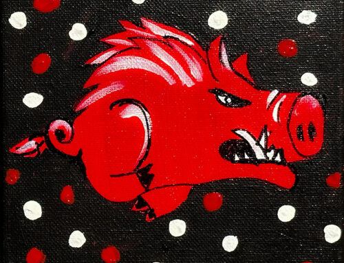 Get Ready to “Pick-A-Pig SOOIE” at the next Corks & Canvas with artist Kelly Campbell • August 21, 6pm