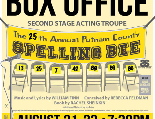 Tickets On Sale for Second Stage Acting Troupe’s “The 25th Annual Putnam County Spelling Bee” • AUG 21-23