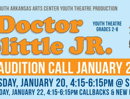 Youth Theatre hosts Audition Call for Doctor Dolittle JR • January 20 & 22