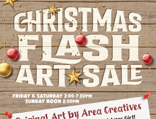 SAAC’s 2nd Annual “Christmas Flash Art Sale” a Three-Day Holiday Shopping Event • Dec 5-7