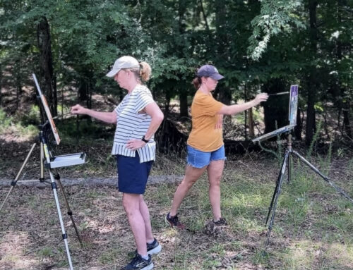 Artist April Burris and Holly Tilley host “Plein-Air Basics” 3-Day Oil Painting Workshop in El Dorado • Canceled